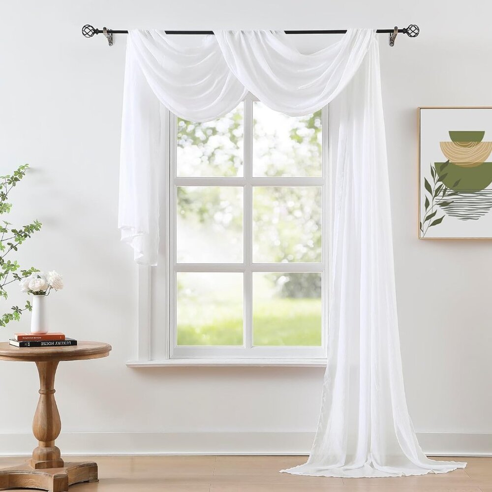 Crossbill Cotton Scarf Valance
